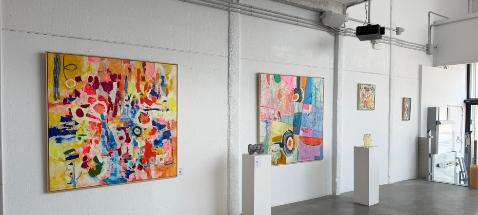 exposición miradas Marbella Metamorphose Gallery cuadros